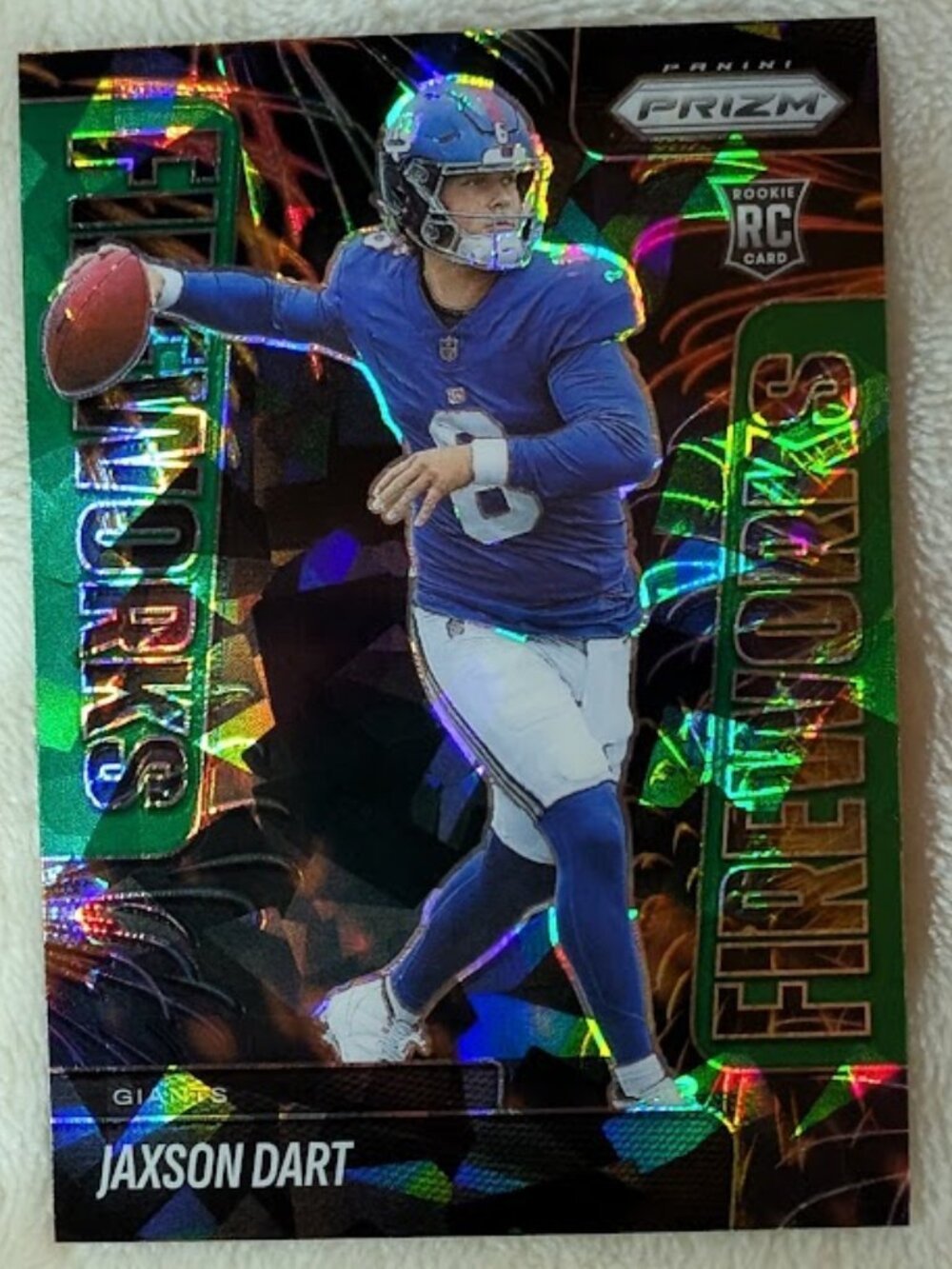 2025 Panini Prizm Fireworks JAXSON DART #6